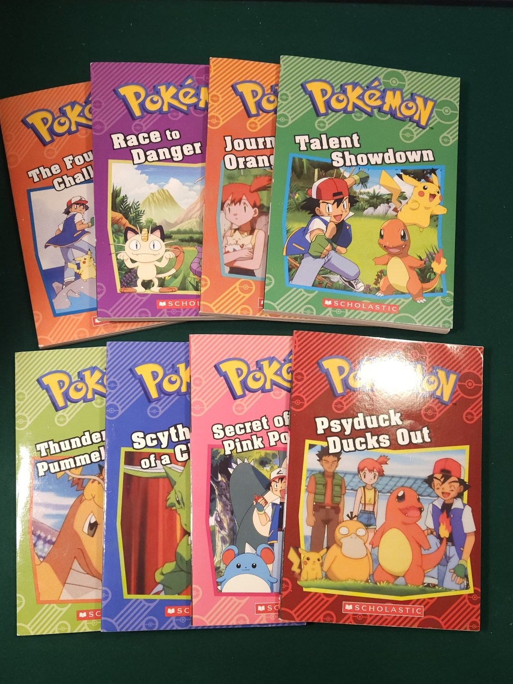 Lot Of 8 Pokémon Chapter Books!